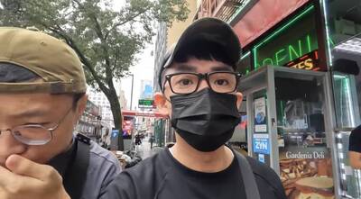 阿滴飛抵紐約！1舉動遭黑人破口大罵   緊張過程全曝光