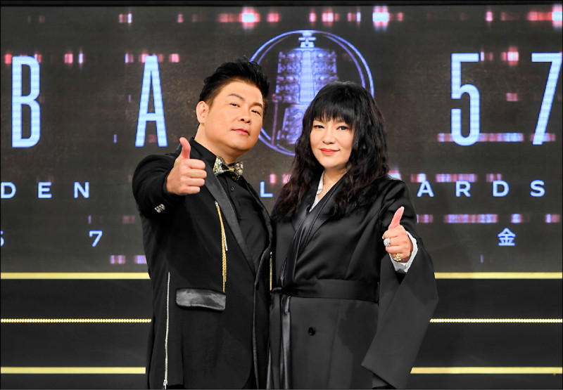 〈金鐘主持新拍檔 〉曾國城攜手唐綺陽秀饒舌