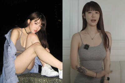 真理女神連換5套戰袍  緊身衣勒出腰瘦奶澎身材