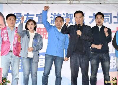 侯友宜喊反貪  他驚抖「要大家不分區拒投國民黨」