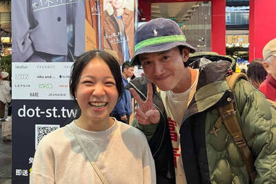 吳慷仁影城巧遇影后 笑稱:當《小曉》美少女遇上《富都》怪叔叔