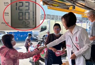 于美人血壓飆高234  恢復正常數字也好妙