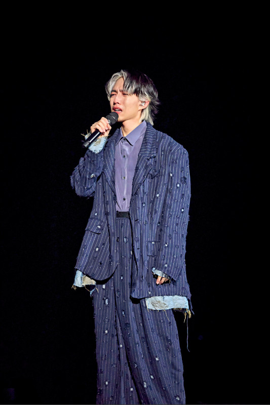 林宥嘉有感而發淚灑小巨蛋 憶昔日選秀哭到鼻水直流