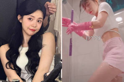 （影音）李多慧意外遭噴滿臉水  濕透緊身衣炸出洶湧身材