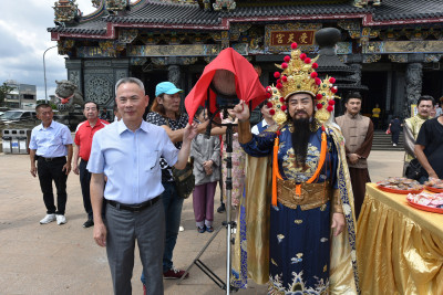 柏嶺受天宮力助影視業！ 「帝爺公」鄉土劇取景開鏡