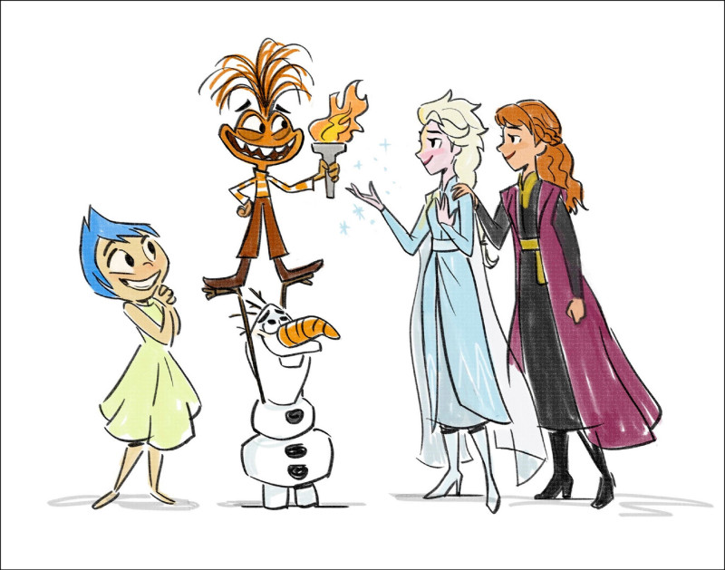 《腦筋急轉彎 2》影史票房超車奪冠 《冰雪奇緣2》同嗨