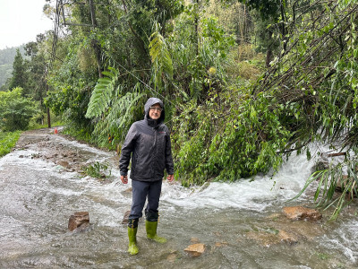 「薩克斯風王子」高培華揭凱米威力！   曝來吉部落路斷停電現況
