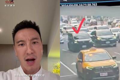 王陽明百萬阿法新車「遭擦撞畫面」曝光！ 一路追怒嗆肇事者「沒有道德」