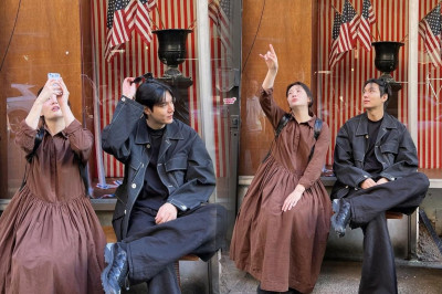 李敏鎬《柏青哥2》帥到紐約！男神街頭把妹「有說有笑」