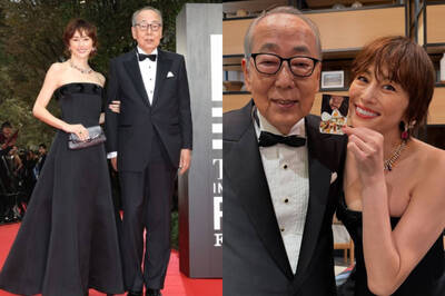 米倉涼子帶西田敏行照片走影展紅毯：他守護我們