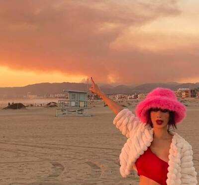 白靈目擊洛杉磯野火   濃煙佈滿天空駭人場景