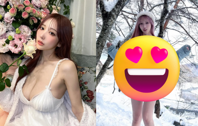 （影）「神之乳」小宵虎南雪地解放豪乳 網暈爛：好大的雪球