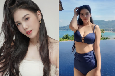 楊晨熙曬產後9個月超兇身材 中空比基尼「雙球包不住」