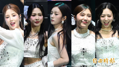 Apink初四了！濕身拜年太辣了 2800名台粉狂尖叫