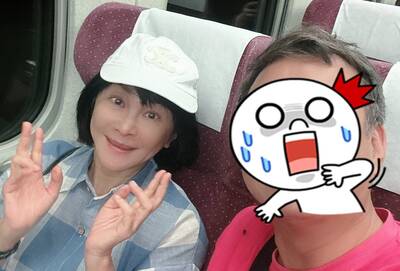 吳淡如搭高鐵巧遇資深藝人   大聊土地種樹有話題
