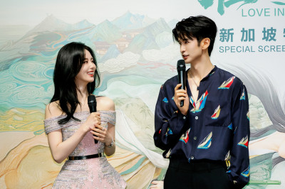 古裝男神拍仙俠劇「造型最好看的一次」 劉詩詩狂讚：像巧克力