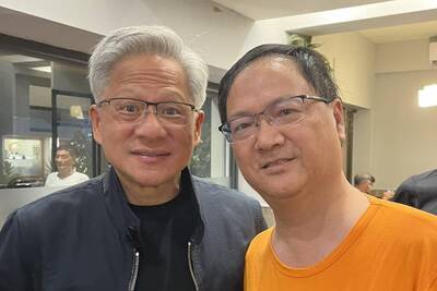 英雄所見略同！江柏樂用餐巧遇黃仁勳有亮點