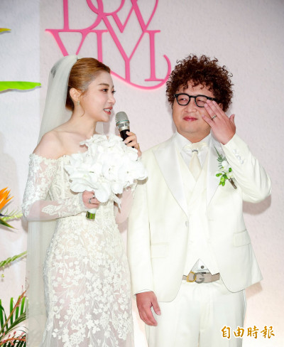 納豆今晚大婚「彩排就流淚」 依依感性喊：沒你活不下去