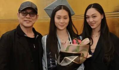 4千金全大學畢業! 李連杰:我小學文憑都沒