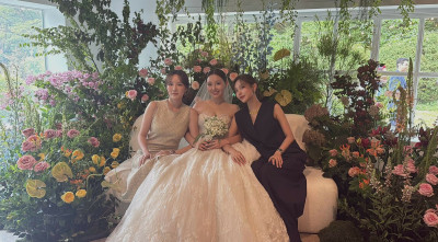 獨缺秀智！Miss A隊長Min結婚 王霏霏孟佳飛韓國齊聚