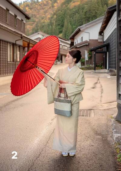 佐藤麻衣穿和服  猜猜她最喜歡哪一套？