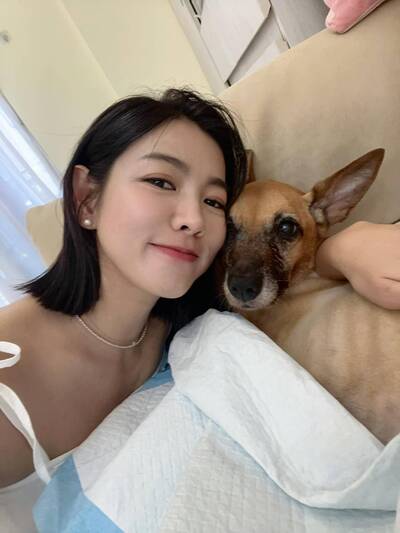 愛犬罹胃癌願意主動吃 米可白感動：謝謝你這麼努力