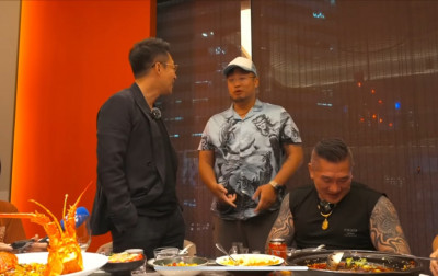 館長上海合體汪小菲！驚見台灣男星直播露面： 來蹭你的飯