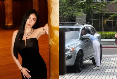 楊謹華老公飛離台灣出差1個月 「不捨吻別」58秒片閃瞎全網