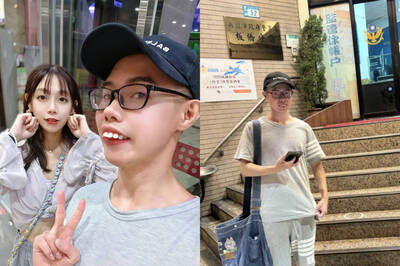 鄧佳華不滿女友簡簡遭偷拍騷擾 現身警局怒喊告