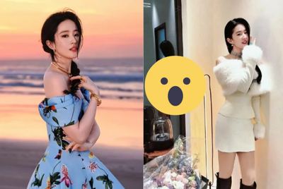 劉亦菲真實身材遭鏡子出賣 網狠酸：修很大…