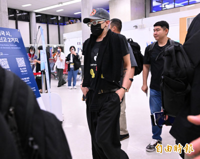 來台3日演唱會圓滿成功 GD搭機返韓帥氣道別