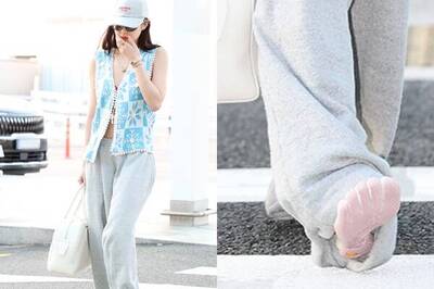Jennie穿搭「五指鞋」掀討論 網友驚：腳底不痛嗎？