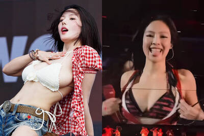 「權恩妃性感穿搭挨轟」Jennie掀衣露胸反被讚可愛！ 引網兩派論戰