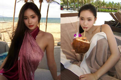 懶理展覽爭議！小S二女兒Lily飛海島度假 絕美穿搭飄仙氣