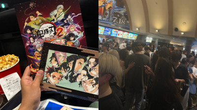 《鬼滅之刃》日本上映!電影院一天40場「深夜排到白天」 日網驚非比尋常