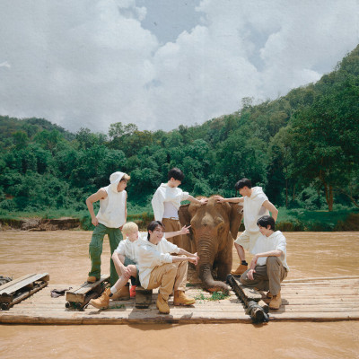 成團3年離開台灣！男團飛清邁「手被大象含進嘴裡」 同搭竹筏親曝：很怕