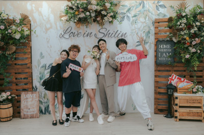 曾子余與女友登記結婚 納豆、依依做見證 法國求婚浪漫又搞笑