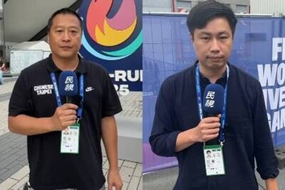 中國隊硬搶台灣賀電！記者霸氣阻擋曝心聲 電視台狂收賀花：勇敢的台灣人