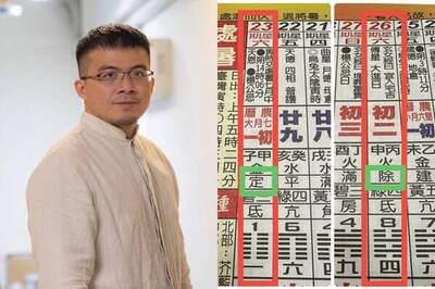 「2025大罷免」農民曆好兆頭！民俗學者溫宗翰揭2字：定、除