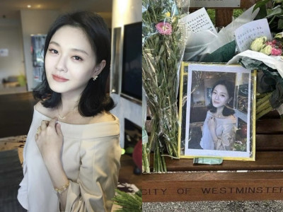 大S紀念長椅擺滿鮮花卡片 全球粉絲跨海淚悼「妳活在大家心裡」