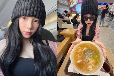 （影）aespa Karina悄悄來台？大啖牛肉麵照片透玄機