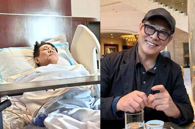 李連杰虛弱住院 康復現身機場1動作.....不愛惜自己