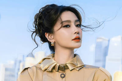 Angelababy瘋馬秀風波後首現身 含淚比心回應粉絲