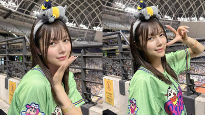 有人認出嗎？AV女優現蹤大巨蛋 涼森玲夢喊想跳啦啦隊