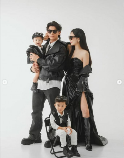 陳傑憲辣妻曬酷帥寫真 牽手放閃全家高顏值