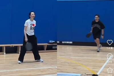 60歲張曼玉素顏打匹克球畫面流出！小鮮肉身份曝光了