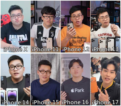 Joeman獨自升級！連8年開箱iPhone 「外貌進化比新品更驚人」