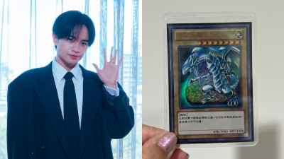 中島健人嗨收青眼白龍台灣版!獲贈4000元遊戲王鑽卡當護身符