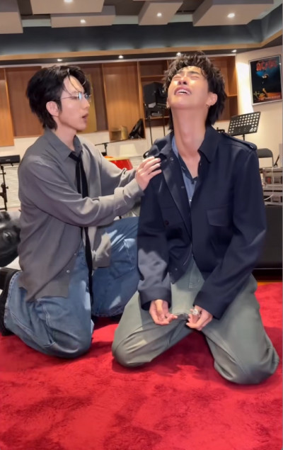 伊能靜快看！小哈利和林宥嘉「一起發瘋」竟被誇有禮貌