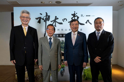 阿里山躍上東京大銀幕  8K紀錄片《神木之森》驚豔日本